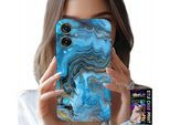 Custodia Per Motorola Moto G55 - Custodia Con Motivi Marmorizzati + Foil
