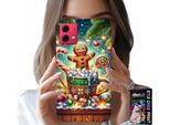 Custodia Per Motorola Edge 40 Neo - Modelli Natalizi Di Pan Di Zenzero +Folia