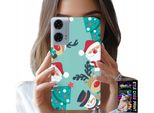 Custodia Per Motorola G24 / G04 - Babbo Natale, Renna, Pupazzo Di Neve, Motivi Natalizi