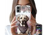 Custodia Per Motorola Edge 30 Neo - Cane Husky + Foil