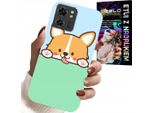 Custodia Per Motorola Edge 40 - Cane Carino Con Motivi Fiabeschi