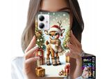 Custodia Per Motorola Moto G14 - Renna, Motivi Natalizi + Vetro
