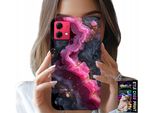 Custodia Per Motorola Edge 40 Neo - Fondo In Marmo Rosa, Motivi Alla Moda