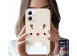 Custodia Per Motorola Moto G14 - Reniferek, Renna, Motivi Natalizi