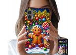 Custodia Per Motorola Edge 30 Neo - Pan Di Zenzero, Motivi Natalizi + Lamina