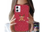 Custodia Per Motorola Moto G54 5G - Renna Di Babbo Natale + Vetro