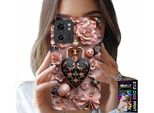 Custodia Per Motorola Edge 40 - Modelli Femminili Di Custodia A Cuore Con Lucchetto + Lamina