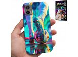 Custodia Per Motorola Edge 30 Neo - Giocatori Di Calcio + Foil