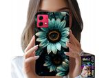 Custodia Per Motorola Edge 40 Neo - Gerbera Daisy Fiore Blu +Folia