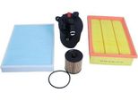 Set Di Filtri Land Rover Freelander 2.2Td4 06-14 Filtro Aria Cabina Carburante Olio Adatto Solo A