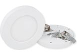 Pannello Led Da 6W Plafoniera A Soffitto Luce Spot Bianco Neutro 450 Lumen Rotonda