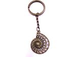 Onwomania Portachiavi Portachiavi In Metallo Bronzo Casa Lumaca Lumaca Conchiglia Animale