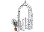 Dandibo Arco Di Rosa Con Porta Metallo 18604 Arco Cancello Giardino Ferro Arrampicata Aiuto Traliccio Porta Arco Rotondo