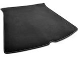 Tappetino Per Il Bagagliaio Posteriore Tappetino Per Il Bagagliaio Tesla Model 3 Premium Velours (Cuciture Argento) Tappetino Per Auto Tappeto Nero