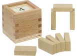 Goki Giocattolo Educativo Froebel Set N. 4 Scatola Di Cartone Multicolore