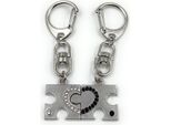 Portachiavi Onwomania - Puzzle Cuore Amore - Portafortuna Ideale Come Regalo