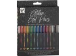 Creative Craft Group Gelpennen Glitter, 12 Pz.