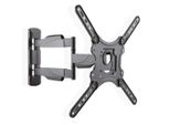 Cavus Wme102 Supporto A Parete Per Tv Singolo A Movimento Completo Per Schermi Da 23 Pollici Nero