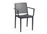 Poltrona Da Giardino Grid Armchair Antracite