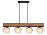 Globo Lighting HäNgeleuchte "Barry I", Braun (Schwarz), 1 Stk., Leuchten, HäNgelampe/Pendelleuchte/Esszimmer/Wohnzimmer/Esstisch, HäNgeleuchte