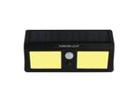 Sunari FLS-18 Cob Pir 3W Lampada Led Solare 200Lm 6000K 800Mah Li-Ion Forever Light