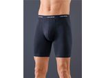 Lange Unterhose, Herren, Gr. 10, 2 Stk., blau (marine), 95% Baumwolle, 5% Elasthan, Unterhosen Lange Unterhose