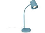 Lampada Da Tavolo, Blu Tortora, 1Xgu10/Max. 9W Escl.