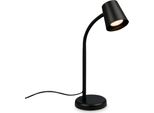 Briloner Leuchten Skriva Lampada Da Tavolo 1X GU10 Dimmerabile Metallo Nero