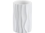 Kela Tazza Merida In Poliresina Bianca 10,5 Cm 7,0 Cm KL-23761