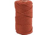 Creativ Company Cordoncino Macramè 4 Mm 55 M Cotone Arancione
