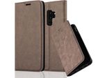 Cadorabo Custodia Per Samsung Galaxy S9 Plus Custodia Protettiva In Marrone Custodia Per Cellulare Cover Chiusura Magnetica
