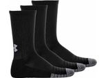 Under Armour Ua Heatgear Crew Nero / Nero / Acciaio Xl