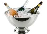 Ciotola In Acciaio Inox Da 40 Cm Per Il Raffreddamento Di Alcolici, Vino E Champagne Kinghoff Kh-1372