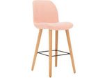 Sedia Moderna Rosa Sgabello Da Bar Di Design In Legno Sgabello Elegante Sgabello Nuovo Jvmoebel