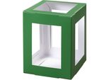 Folia 90853 Folia Laternen-Zuschnitt, 135 X 135 X 180 Mm, GrüN