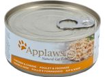 Applaws Cat Nassfutter Dose HüHnchenbrust & KäSe 156 Gx24