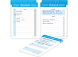 Pricaro A6 Typo-Blue Trio Planner, 5 Fogli