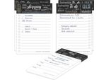 Pricaro Planner Trio "Lettering-Nero"" A6, 5 Pezzi"