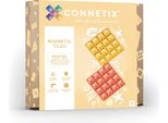 Connetix Piastrelle Magnetiche Base Lemon Peach 2 Pezzi