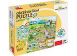 Educational Games - Geomag - Observation Puzzle Green City - Ecological Puzzle - Discovery Of Sustainable Cities - Poster Included