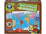 Puzzle E Poster Con La Mappa Del Mondo