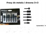 Kraft&Dele Set Di Frese Per Legno E Metallo 6 Pezzi KD11214