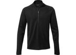 Craghoppers Expert CEU001 | Expert Merino Half Zip Long Sleeved Baselayer Ii S To 3XL - Colore: Nero - Taglia: Xxl