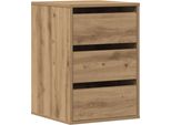 Vidaxl Cassettiera In Rovere Artisan 40X41X58 Cm Materiale A Base Di Legno