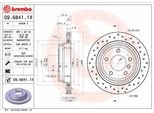 Brembo 09.6841.1X - Disco Freno Oe 34211163153 Per Serie 5 (E39)