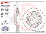 Brembo 09.D975.11 - Disco Freno Oe 4243211010 Per Lc (Z10), Ls (F5)