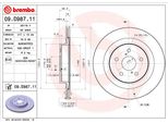 Brembo 09.D987.11 - Disco Freno Oe 4243142080 Per Rav 4 V (A5)