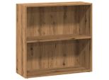 Vidaxl Libreria Artisan In Rovere 80X30X77 Cm Materiale A Base Di Legno