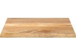 Vidaxl Piano D'appoggio 80X80X2,5 Cm Quadrato In Legno Massiccio Di Mango