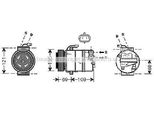 Prasco AI2440 - Oe 80A121251D Radiatore, Raffreddamento Motore Per A4 (8W), A5 (F5), A6 (4A), A7 (4K), Q5 (Fy), Q7 (4M)